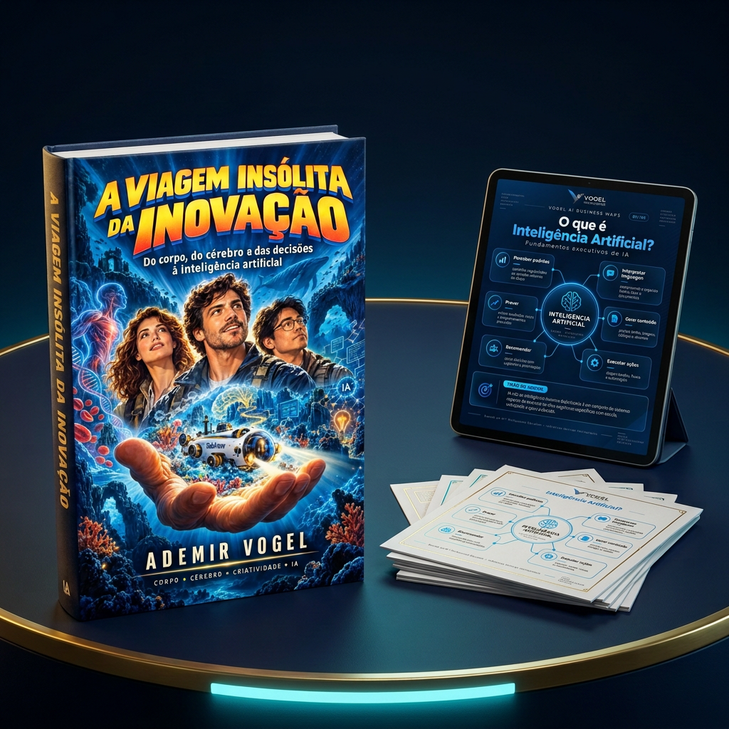 Combo digital com o livro de Ademir Vogel e os 150 mapas, representados em livro e tablet